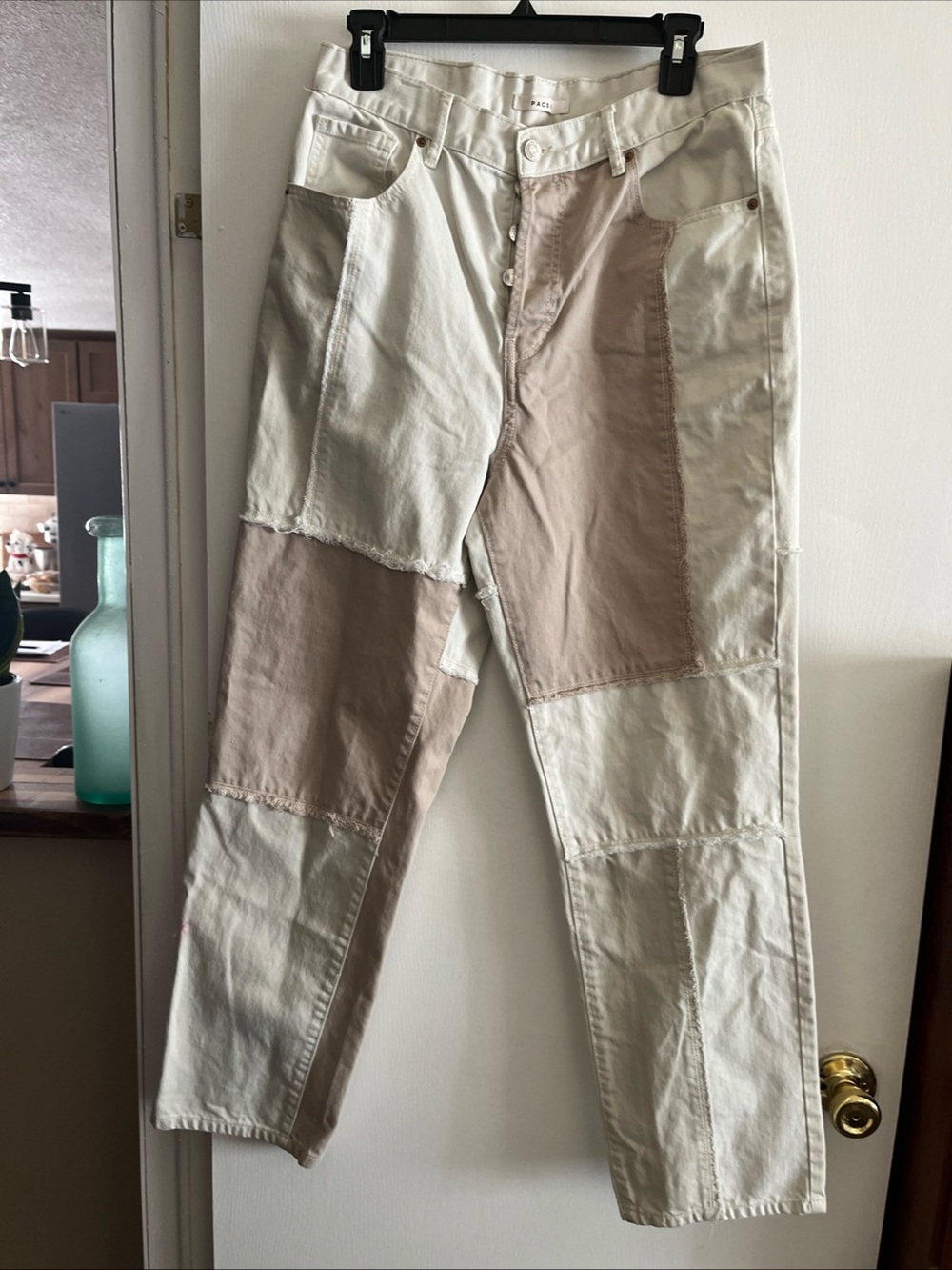 Pacific sun Patchwork Neutral Tone Jeans